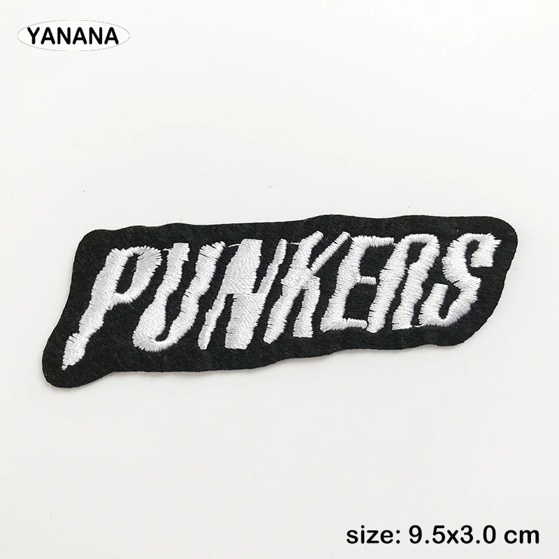 A Rock band Heavy Metal Band banner Patch Badges Embroidered Applique Sewing Iron On Badge Clothes Garment Apparel Accessories