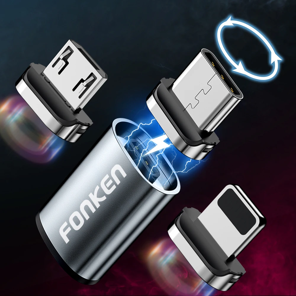Micro USB Type C Cable Convert Plug Magnetic Cable Adapter Magnetic Charger Cable Connector Mobile Phone Charging Converter|Mobile Phone Cables| - AliExpress