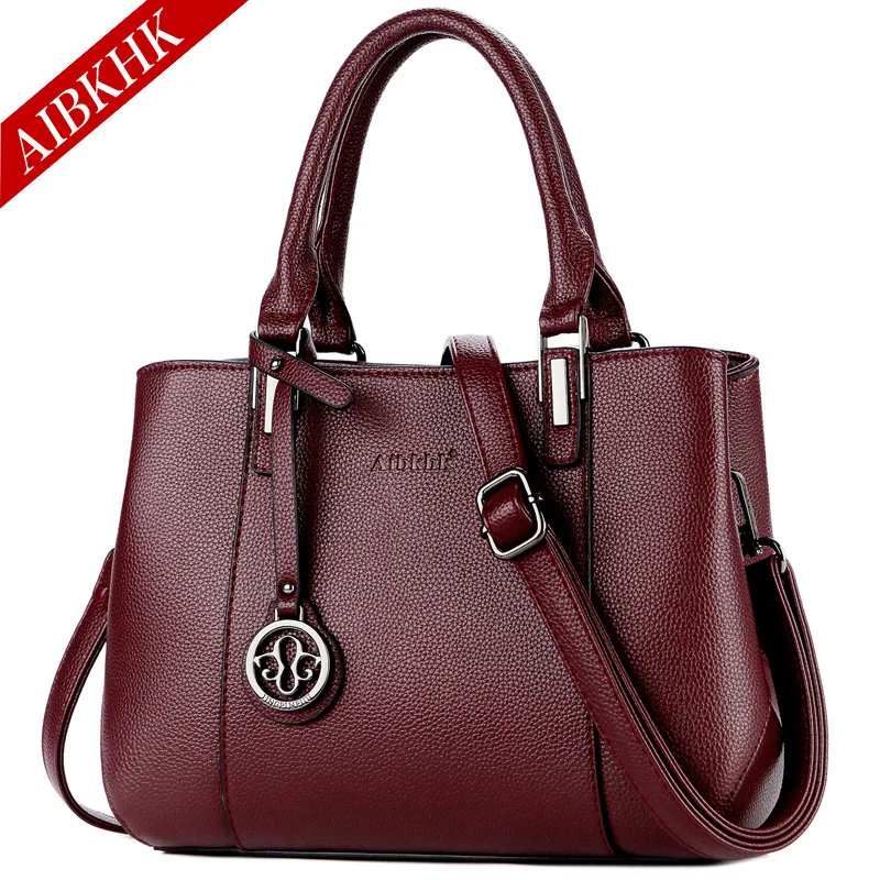 Оригинальные дизайнерские сумки из кожи брендовые винтажные сумки на плечо для женщин черная сумка с короткими ручками роскошные женские сумки аллигатора - Цвет: S9196-Burgundy
