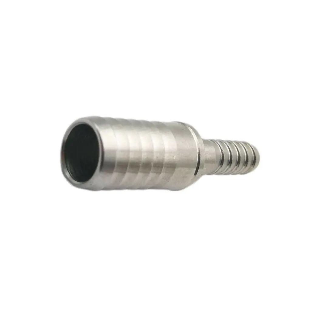 Пищевой нержавеющей стали 5/1" x 1/2" BARB редуктор фитинг адаптер Муфта