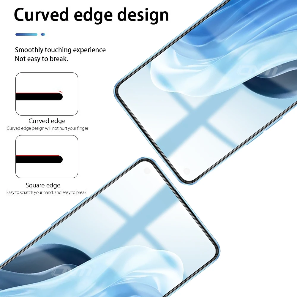 cell phone screen protector 9D Tempered Glass Screen Protector For OPPO Reno4 Reno7 Pro SE Scratch resistant Full Cover Protective film for Reno 4 7 Pro SE phone screen guard