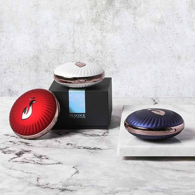 HOT SALE Creative 2 in 1 Hand Warmer Charging Po Waterless USB Charging Hand Warmer Pebble Mobile Power Perfect Gift