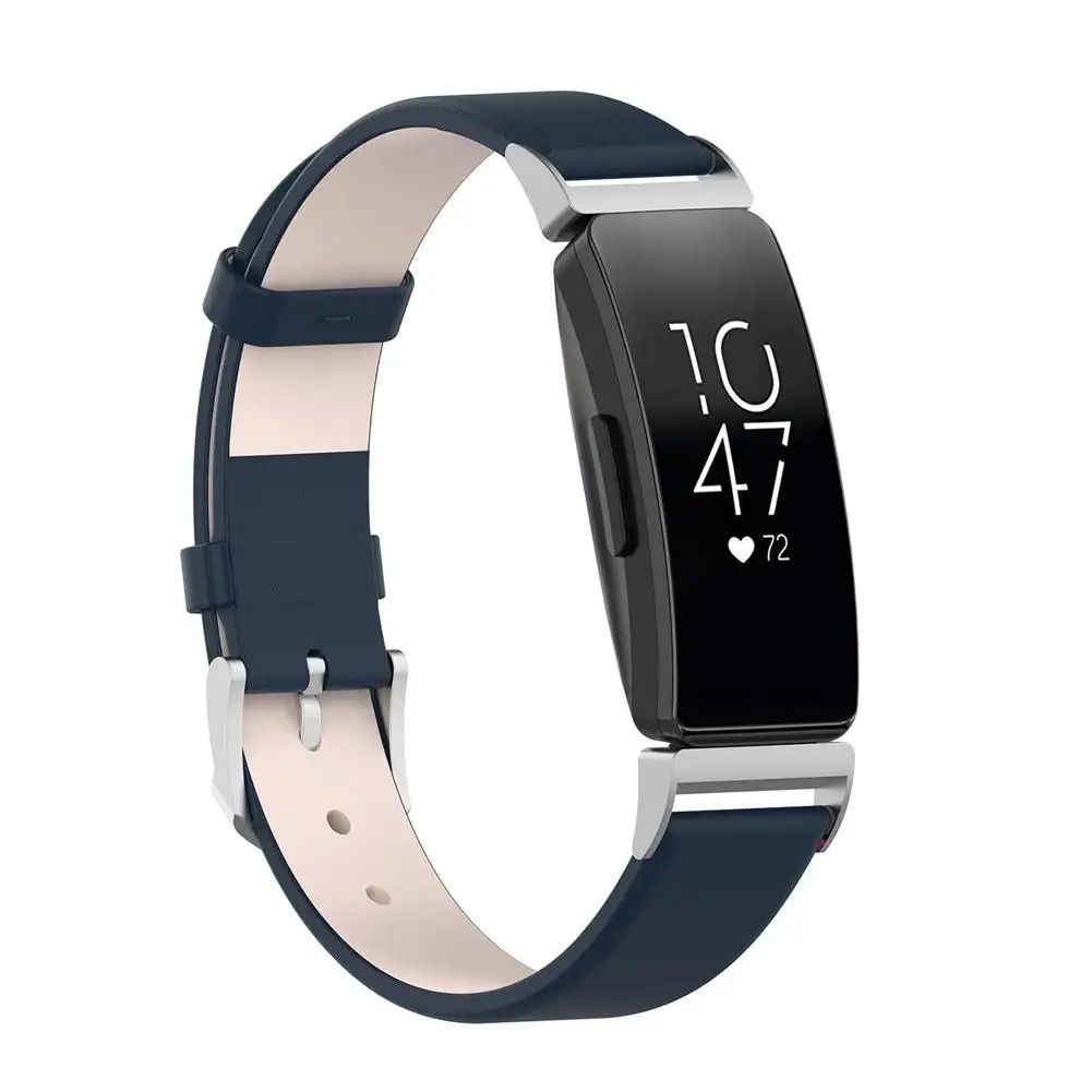 Для Fitbit Inspire HR Band сменный Браслет из натуральной кожи часы ремешок Браслет Betl для Fitbit Inspire Band