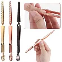 1 шт., дизайнерские зажимы для ногтей из нержавеющей стали, акриловые УФ-гелевые наконечники, щипчики для скульптурирования, новые инструменты для ногтей, материал из нержавеющей стали