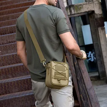

Hot Military Tactical Messenger Bag Shoulder Nylon Outdoor Fishing Camping Travelling Gear Multi-function Waist Utility Pouch