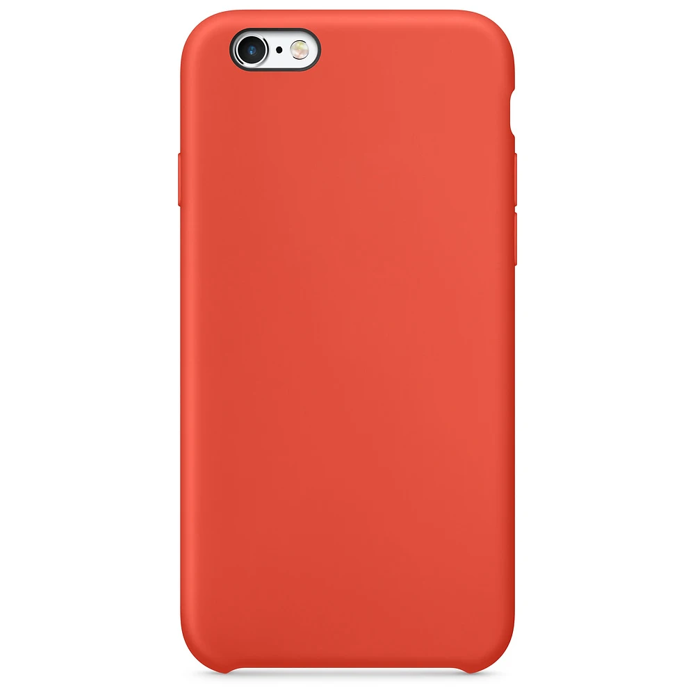 Orange Роскошный официальный силиконовый чехол для телефона с логотипом для Apple iPhone 7 8 6 s 6S Plus чехол для iPhone XR X XS 11 Pro Max получехол iPhone 6Plus 6sPlus 7Plus 8Plus XSMAX 11ProMax 11Pro LOGO - Цвет: Orange