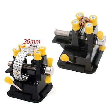 

Watch Back Case Opener Holder Adjustable Carving Workbench Snap Type Remover Wristwatch Bottom Cover Removal Professional Tools