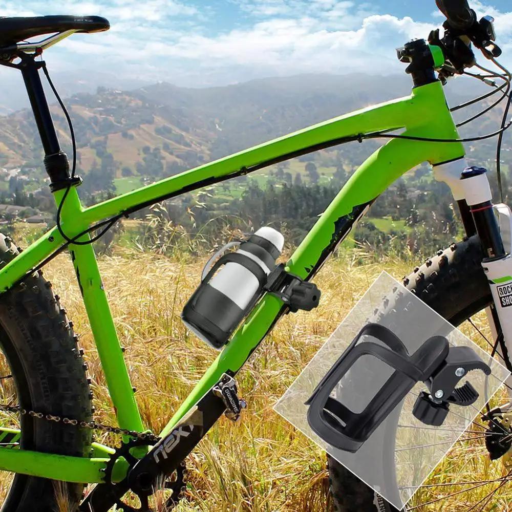 

Bicycle Accessories Multifunctional Water Bottle Cup Holder Baby Stroller Bike Bicycle Cycling Handlebar Mount Cage