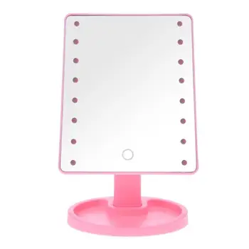 

Touch Screen Makeup Mirror Adjustable Magnifying Vanity Tabletop Lamp Cosmetic Mirror Make Up Tool 360 Rotating
