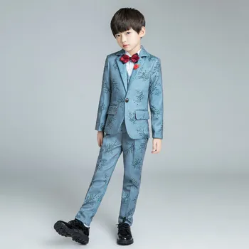

YuanLu Boys Suits For Wedding Party Piano Performance Kids Suits Baby Tuxedo Blazer Dress Children Clothes Formal Prom Costume