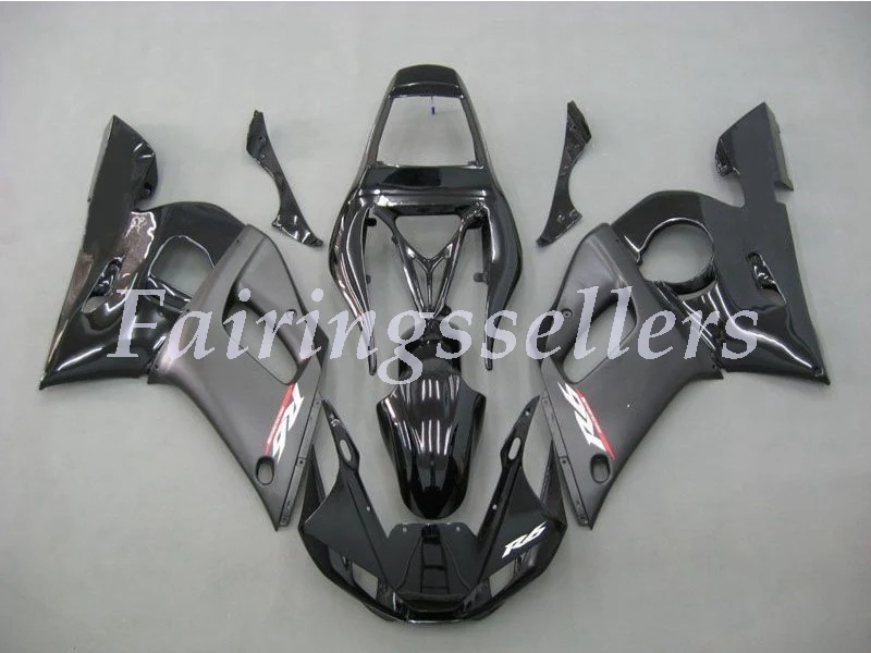 3 бесплатные подарки ABS обтекатель комплект подходит для YAMAHA YZF-R6 1998 1999 2000 2001 2002 Полный обтекатели на заказ красные, черные - Цвет: Contrast Black