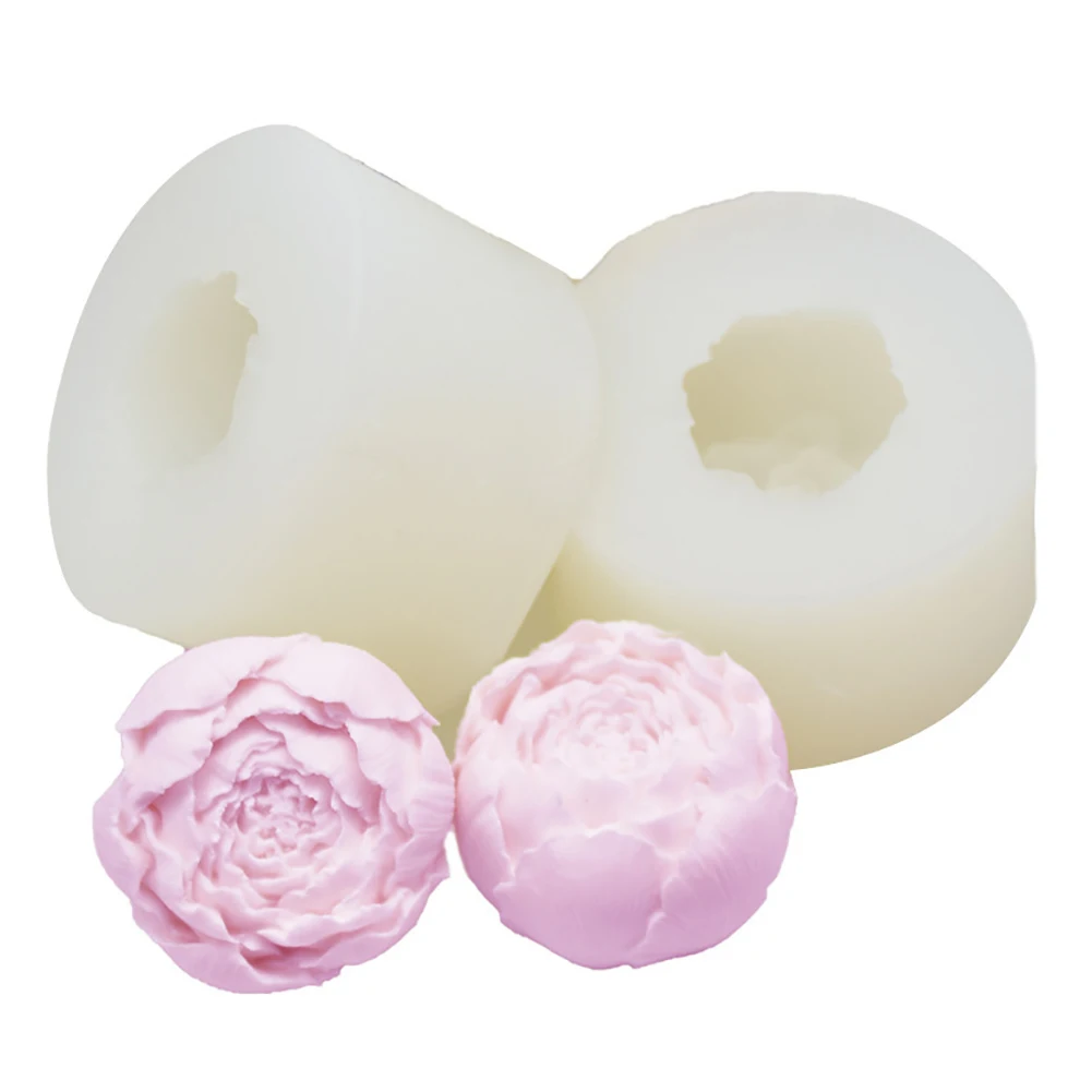 DIY Хлебопекарная техника маленький бутон торт декоративный аромат штукатурка силиконовая формочка в виде цветов розы моделирование 3D мыло формы украшения