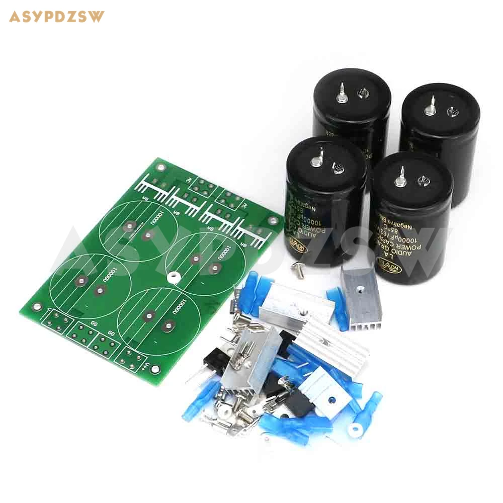 

HPO Amplifier power supply DIY Kit 30A NOVER 10000uF 63V X4 Diode Rectifier Filter PSU