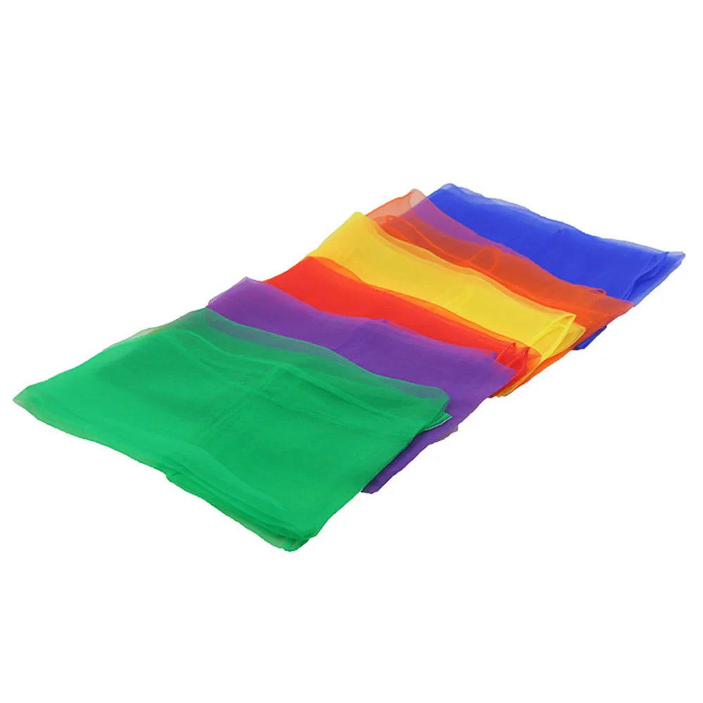 Autism Sensory Toys Juggling Scarves Baby Kids Adults 12-Pack Dance Play Gift UK 