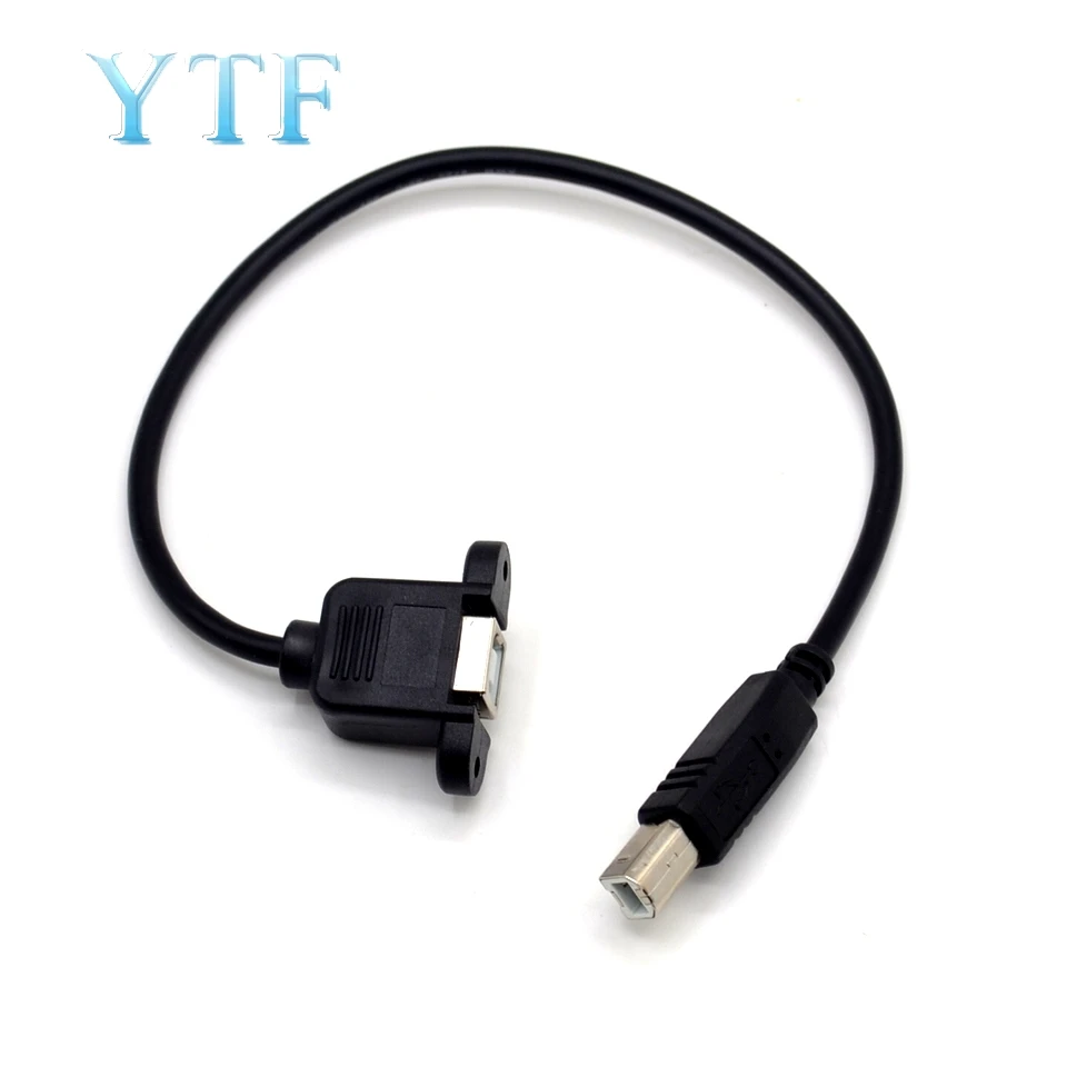 Удлинительный шнур с отверстием для винта и портом USB Type B 3D принтера|cord|cord holecord male