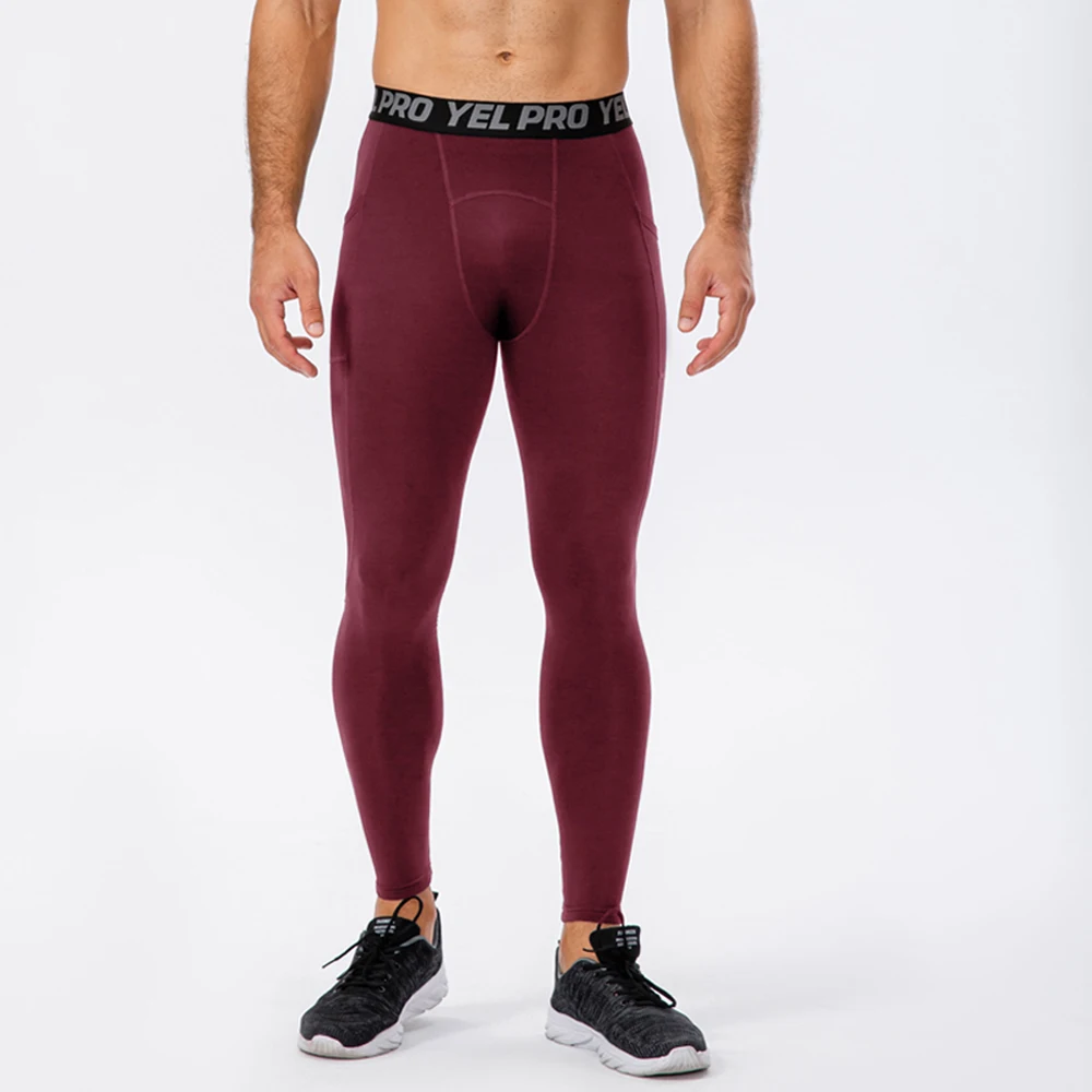 Sports Running Tights Men Winter 