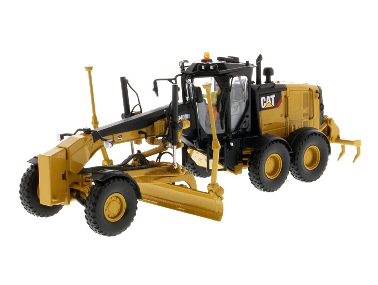 Автогрейдер DM 1:50 Cat 140 м3 гусеничный грейдер сплав модель 85544 подарки Сувенирные