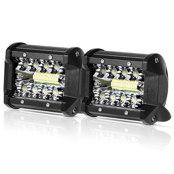 

4 inch 60W LED Work Light bar Combo Lights offroad Led Driving Fog Light work lamp for SUV Truck Boat 12V 24V Jeep Car Styling