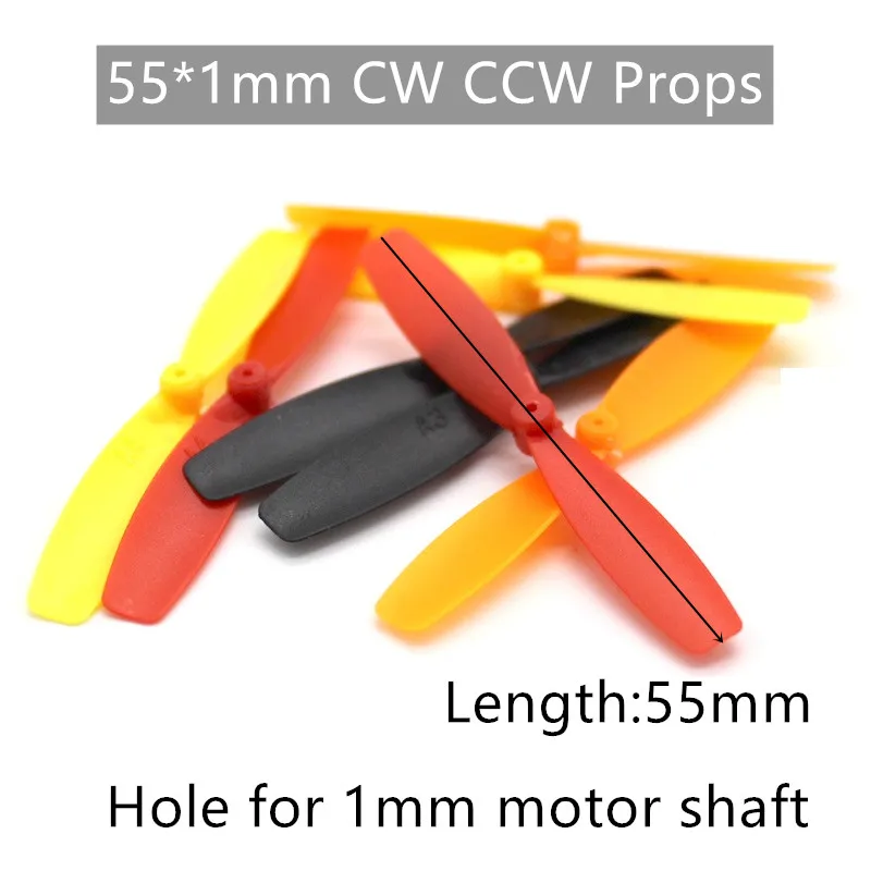 Micro 55mm CW/CCW Blade Propeller Prop For 720 8520 Coreless Motor DIY