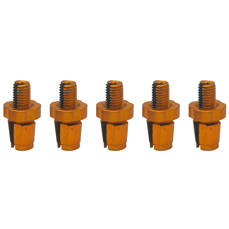 5Pcs Bicycle MTB Bike Brake Lever Nut Adjustment Screw 7mm Thread Accessories tool for common brake levers