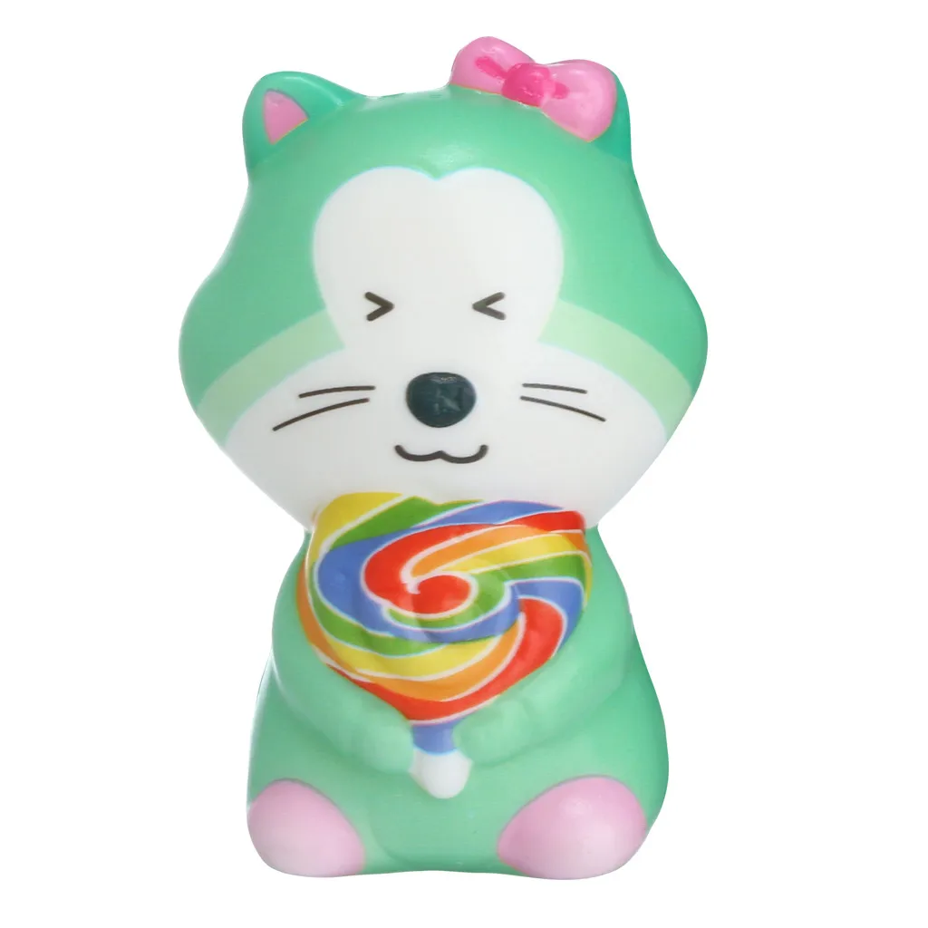 Игрушка-давилка Kawaii очаровательная игрушка для кошек медленно восстанавливающий крем ароматизированные игрушки для снятия стресса подарки сжимаемые игрушки для детей 9,12