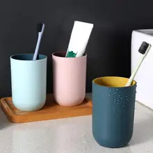 Простая Скандинавская портативная чашка для мытья чая, чашка для ванной, набор пластиковых зубных щеток, стакан, хорошее утро, коробка для хранения зубных щеток