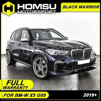 

X5 mt body kit fit for X5 G05 MBM style plastic material front lip side skirt rear diffuser and spolier rear wing