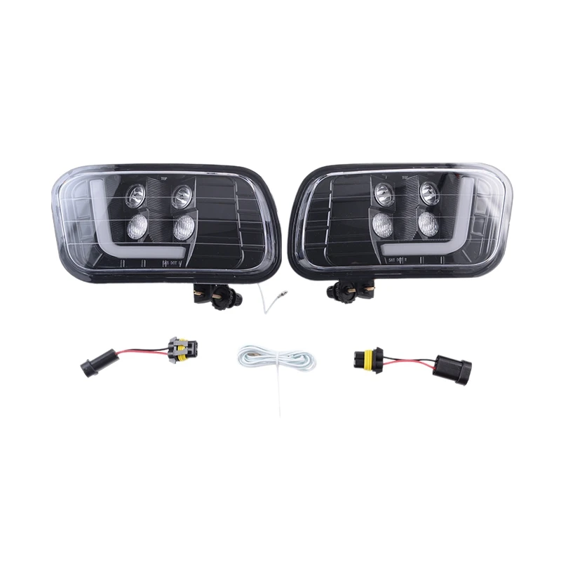 DHBH-09-12 Dodge Ram 1500/2500/3500 дымчатые линзы светодиодный туман светильник светодиодный светильник тумана