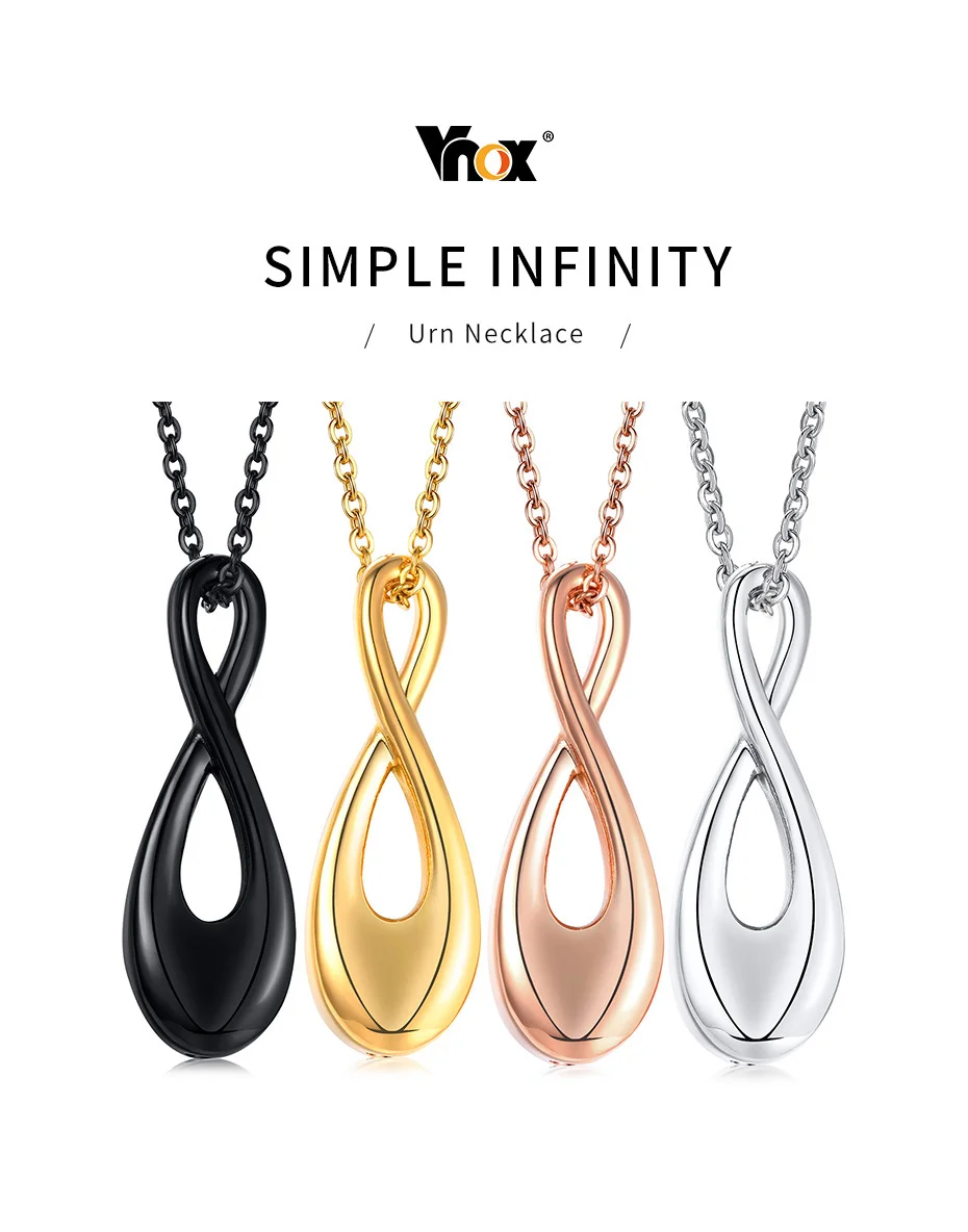 Infinity Cremation Urn Necklace Kitty Memorial
