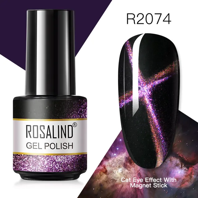 ROSALIND Gel Nail Polish 7ML Matte Base Top Coat For Soak Off Gel Polish UV LED Gel Semi Permanent Varnishes Design Nail Art RAR2074