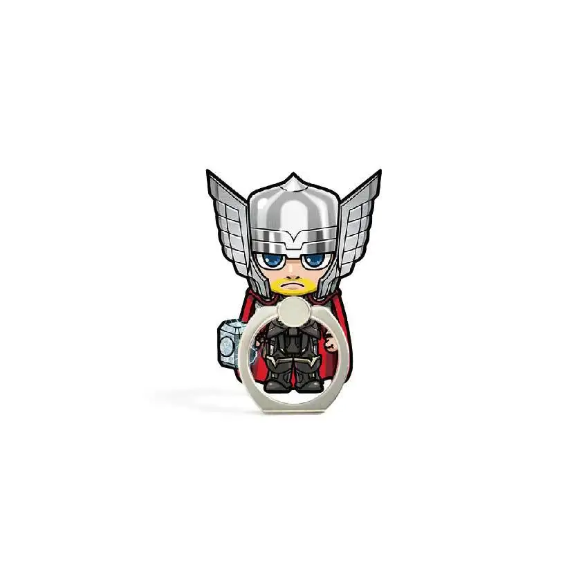 Универсальный металлический держатель Marvel с кольцом на палец для мобильного телефона, милый мультяшный держатель для телефона, подставка для iPhone Xs Max Xr, держатель кронштейна