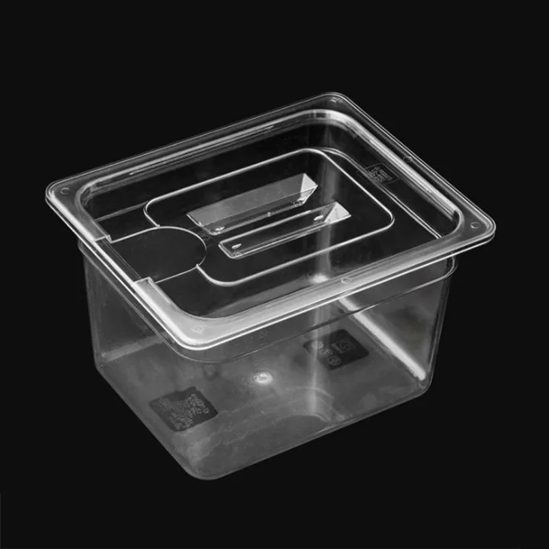 Contenitore Per Macchina Per Bistecche Contenitore Sous Vide 6L 11L Con Coperchio Serbatoio Dell'Acqua Bagno Per Circolatore Sous Vide Immersione Culi