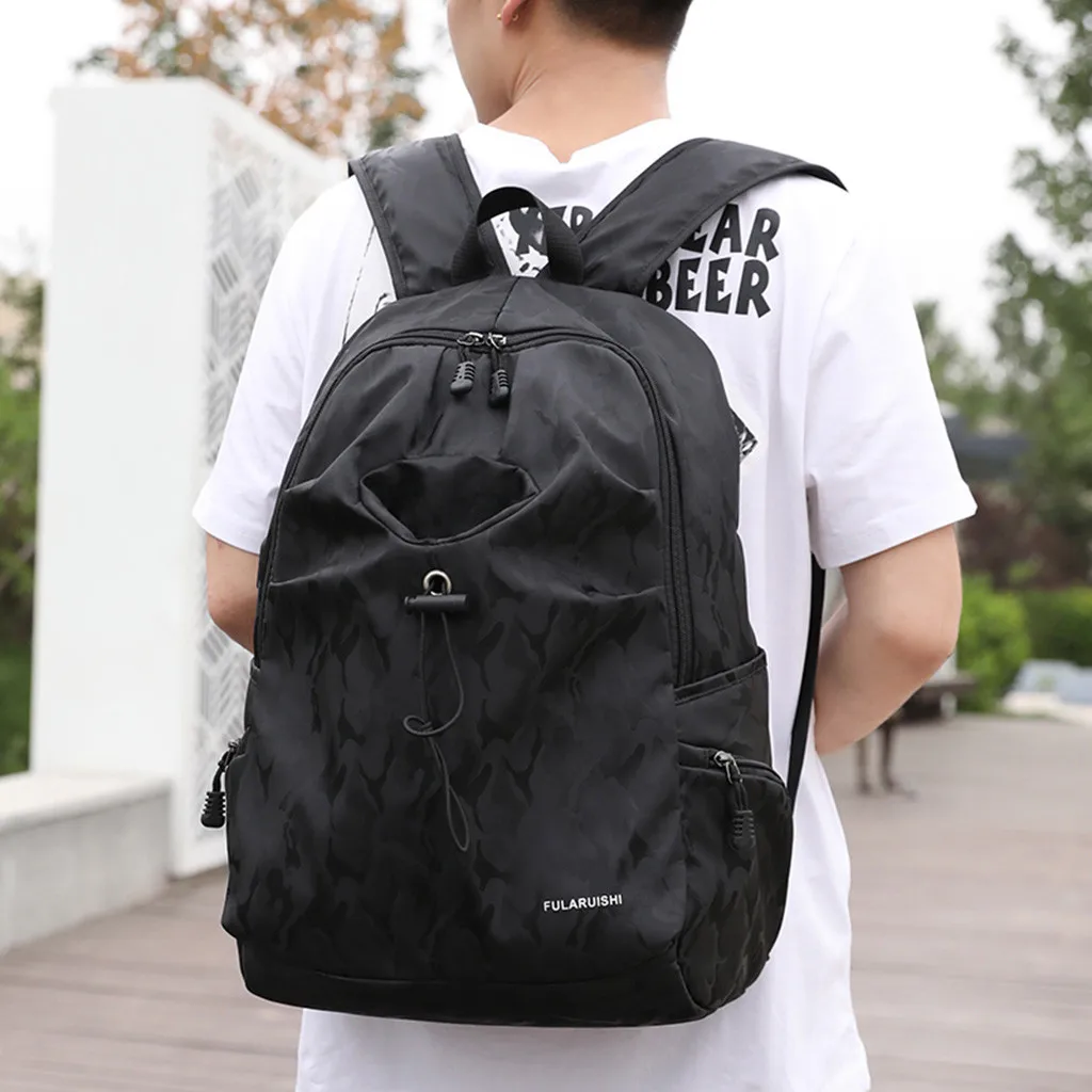 Aelicy мужской рюкзак для ноутбука камуфляж Mochila Escolar Водонепроницаемый Школьный рюкзак сумка для подросткового мальчика Оксфорд Дорожная сумка