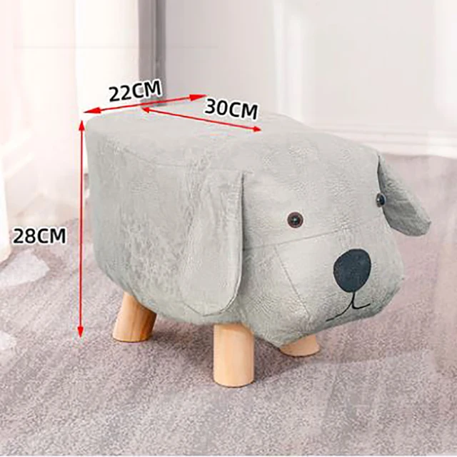 Children Real Wood Low Stools стул детский Creative Animal Elephant Cartoon Family Change Shoe Small Stool Web Celebrity Lovely As picture