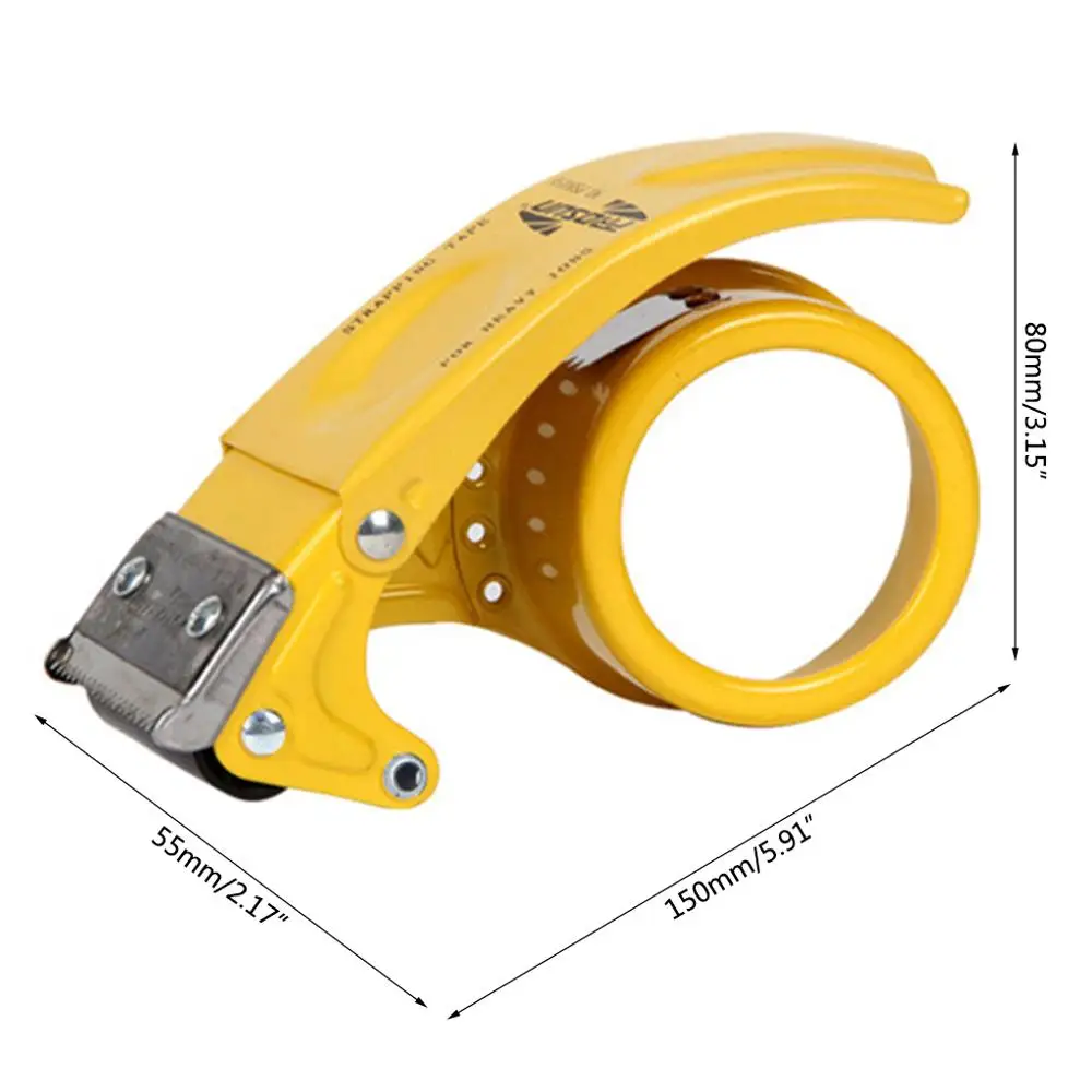 

Tape Cutter Dispenser Manual Sealing Device Baler Carton Sealer Width 48mm/1.89in Packager Cutting Machine Easy To Operate