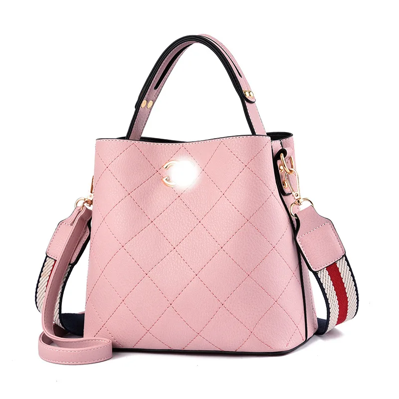 

WOMEN'S Bag 2019 Summer New Style Korean-style PU Leather Fashion Handbag Shoulder Bag Manufacturers a Generation of Fat