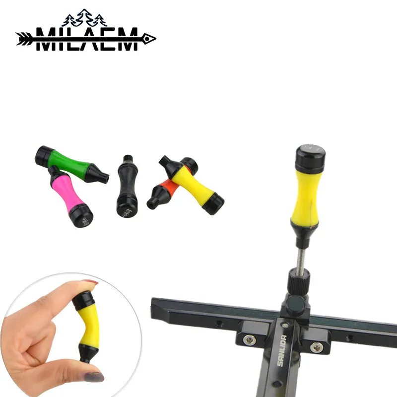 

1pc Archery Recurve Bow Sight Stabilizer Damping Absorbing Aiming Head Stabilizer Outdoor Bow And Arrow Hunting Accessories