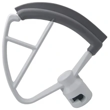 

4.5/5 Quart Flex Edge Beater for KitchenAid Tilt-Head Stand Mixer All-Metal Die Cast Flat Beater Paddle