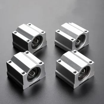 

1pcs SCS6UU SC8UU 8mm Linear Ball Bearing Block CNC Router SCS6UU SCS10UU SCS12UU for CNC 3D printer shafts Rod parts