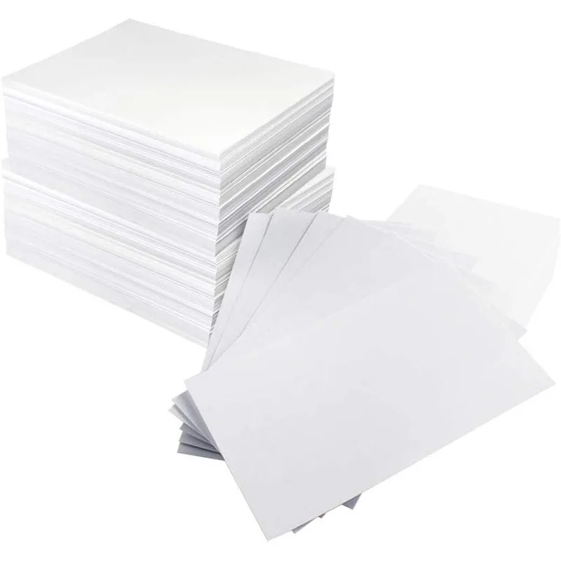 

Business Card Paper 500-Count Index Cards Paper Blank Playing Paper Cards Name Cards Paper (White)