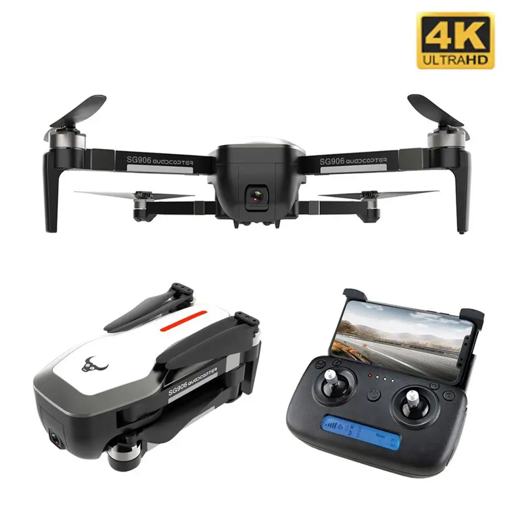 

SG906 GPS 5G WIFI FPV Foldable 1080P/4K Selfie Camera RC Drone RTF with 2/3 Batteries VS XS809S XS809HW SG106 Carry Bag RC Drone