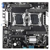 Материнская плата X99 LGA 2011 v3 v4 с двумя процессорами, E-ATX USB3.0 SATA3 VGA с двумя процессорами Xeon, материнская плата со слотом M.2, двойной Giga LAN ► Фото 2/6