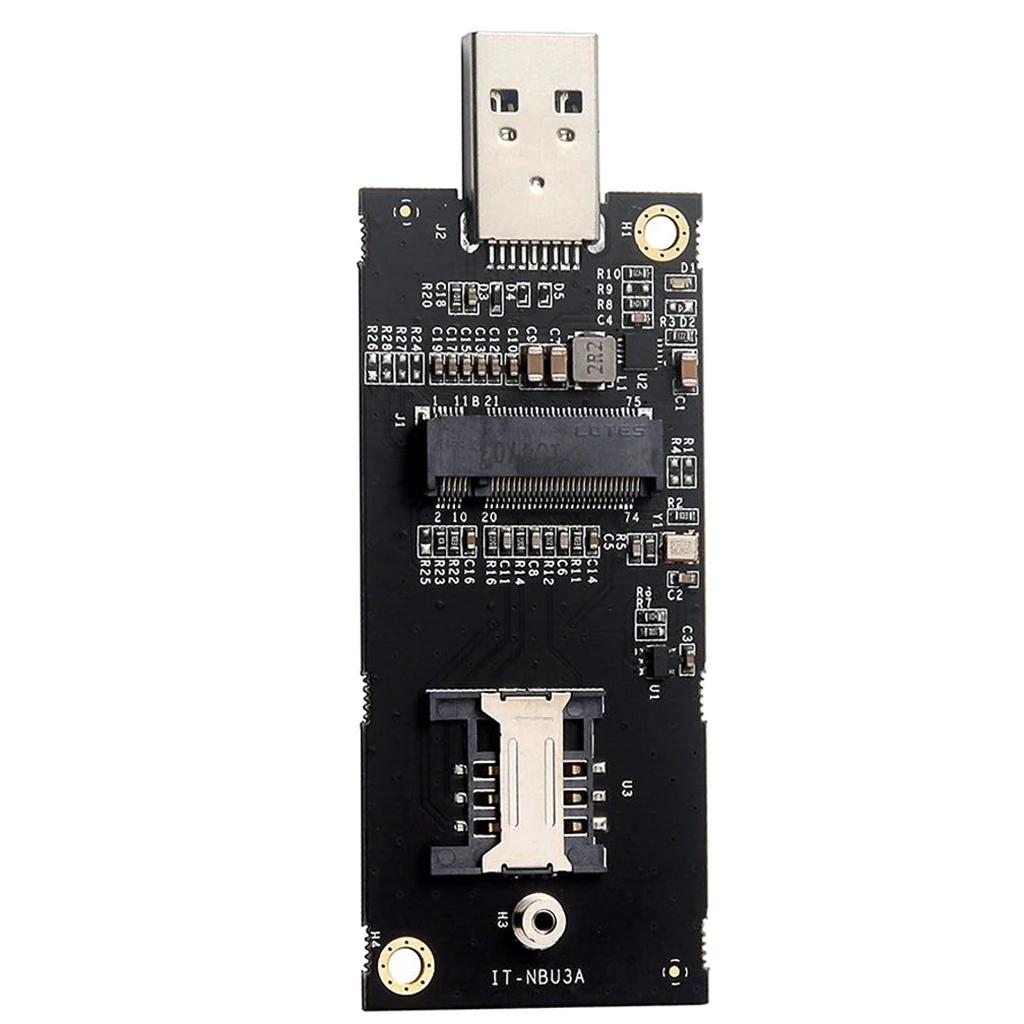 NGFF M2 Key B SSD To USB 3.0 External Conveter Adapter Card Flash Disk Type
