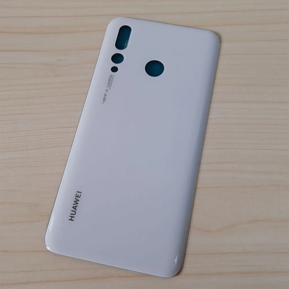 3D стеклянный задний корпус для HUAWEI Nova 4 чехол задняя дверь Замена чехол батареи и клейкая наклейка