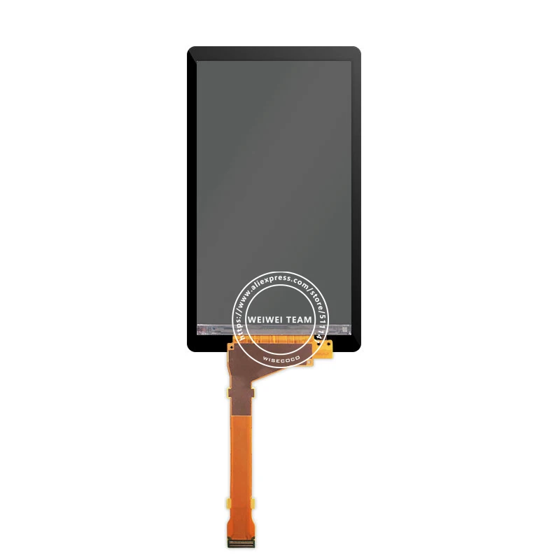 Wisecoco LS055R1SX04 для Photon Wanhao D7 светильник-отверждение 3d принтер ЖК-дисплей+ Защитная пленка+ стекло KLD 1260 1268 ЖК-экран s