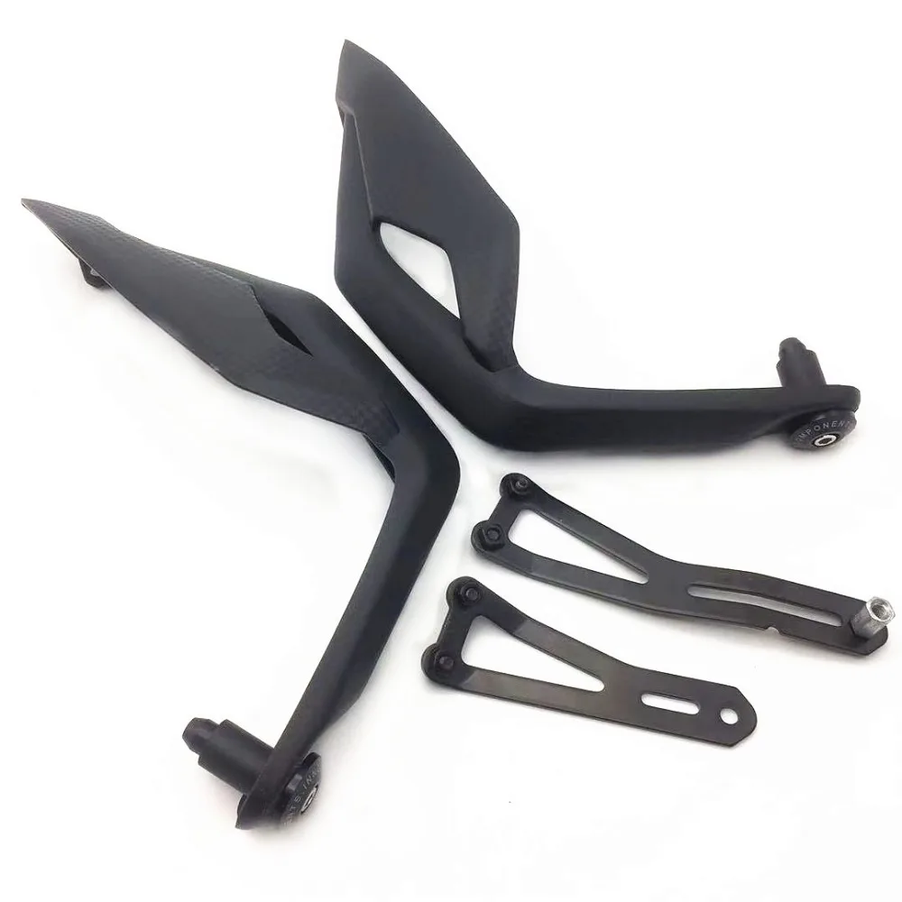 follow shop Модифицированный мотоцикл abs пластик одна пара aerox155 nvx ручной Guard протектор для yamaha nvx155 aerox155 gdr155 l155 - Цвет: follow shop