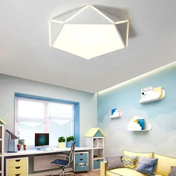 

Modern Led Ceiling Lights Living Room Light Fixtures Kitchen Bedroom Indoor Decoration Home Lighting White Balck Metal Lustres