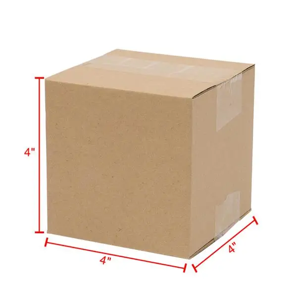 Durable Yellow Corrugated Paper Shipping Boxes