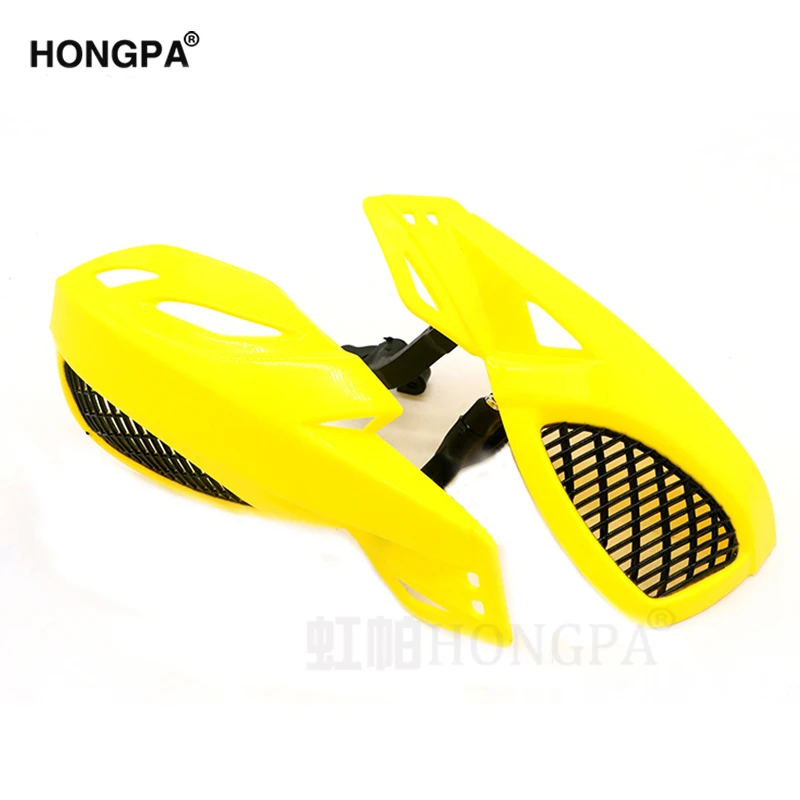 Цвет: желтый Мотоциклетная защита для рук для Kawasaki Suzuki Honda Yamaha KTM SX EXC XCW SMR мото байк квадроциклы 22 мм руль - Цвет: Цвет: желтый