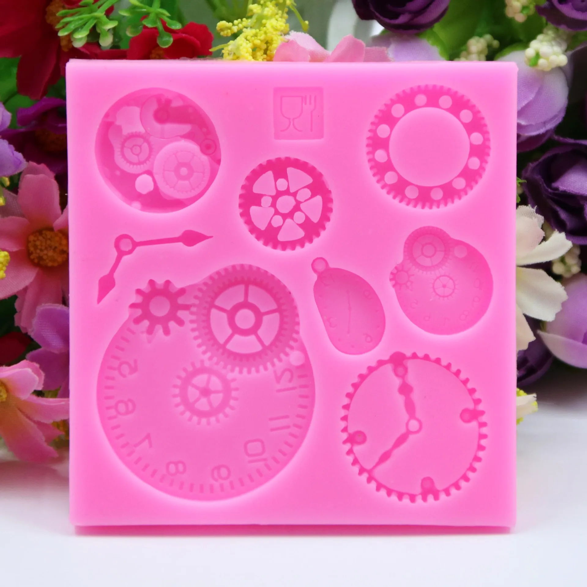

Baking Pan 1PC Silicone Fondant Cake Mold Daisy Flower Shape Chocolate Soap Mold Cake Stencils Kitchen Accessories Pastry Tools
